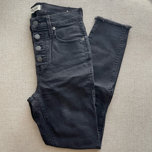 Madewell Denim - Madewell high rise crop ankle jeans